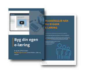 Guide til at bygge e-læring