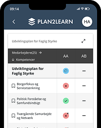 Matrix visning på mobil