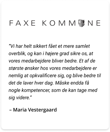 Faxe kommune case uddrag